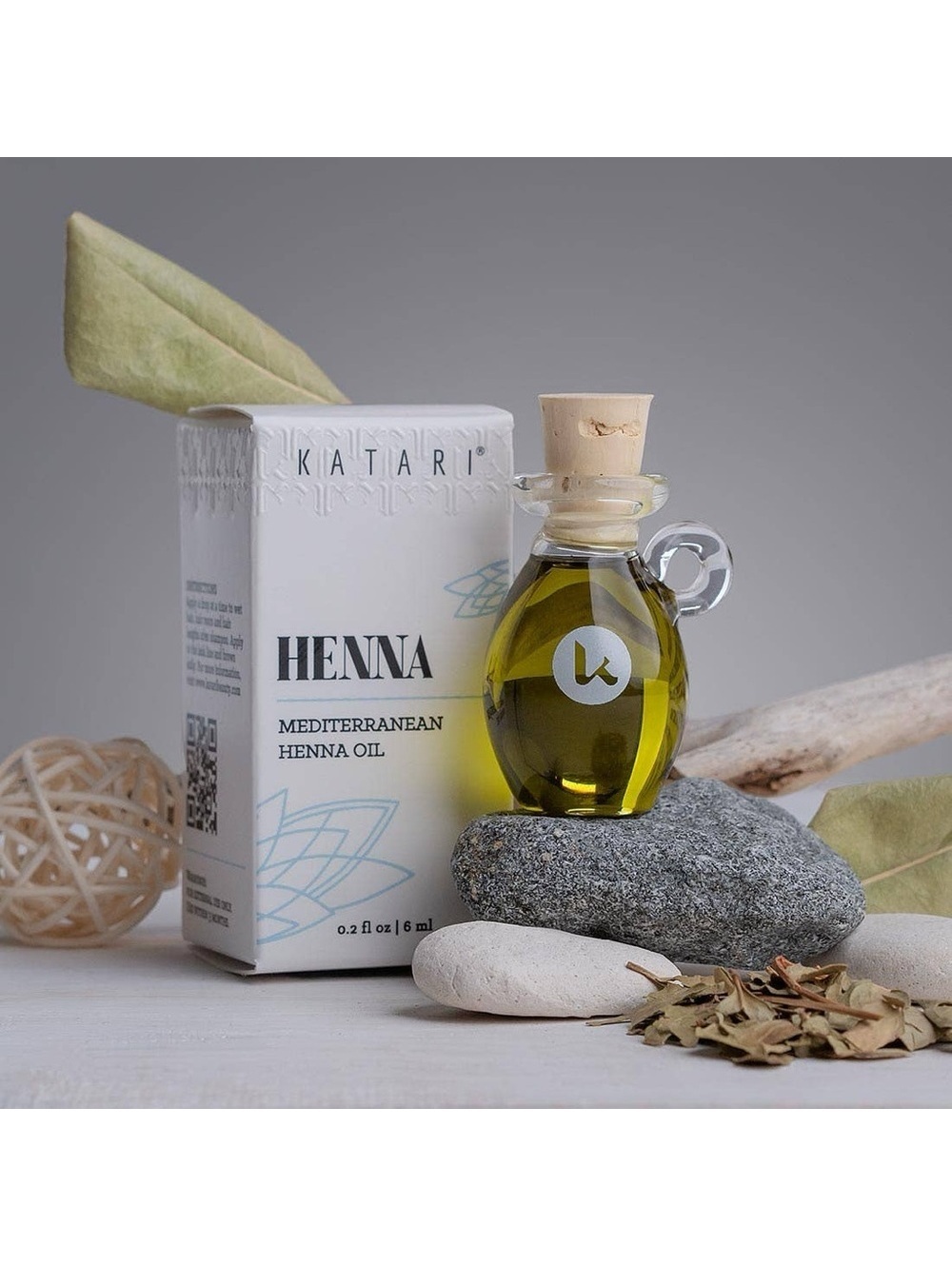 Pure Henna Oil for Healthy Brows, Lashes & Hair